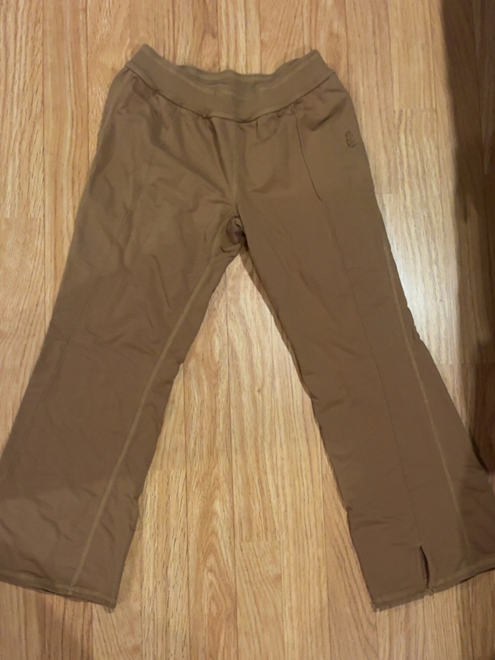 Free People Wide Leg Pants in Camel Brown